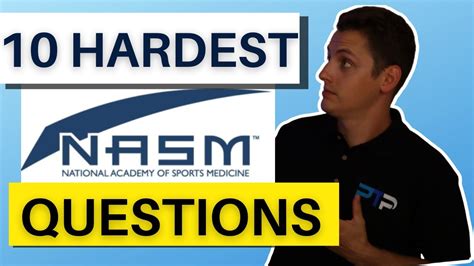 how hard is the nasm certification test 2016|nasm hardest pretest questions.